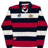 Qissn Struddys Striped Rugby Shirt - Large Multicoloured Cotton