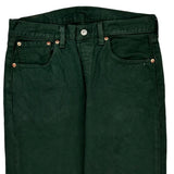 501 Levis Jeans - 33W 30L Green Cotton