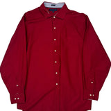 Tommy Hilfiger Shirt - XL Red Cotton