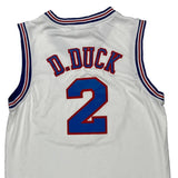 Tune Squad Champion Cartoon Jersey - Medium White Polyester