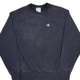 Reverse Weave Champion Sweatshirt - XL Navy Cotton