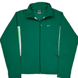 Nike Track Jacket - Medium Green Polyester