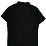 Carhartt Polo Shirt - Medium Black Cotton