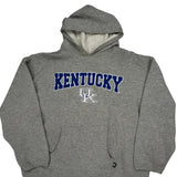 Kentucky Starter College Hoodie - XL Grey Cotton Blend