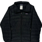 Age 10 Patagonia Puffer - Medium Black Polyester