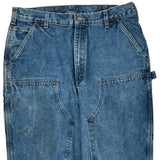 Carhartt Double Knee Carpenter Jeans - 34W 34L Blue Cotton