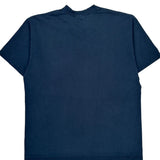 Nike Graphic T-Shirt - Medium Blue Cotton