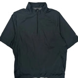 Adidas Windbreaker - Large Black Polyester