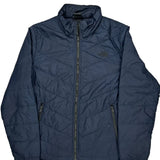 The North Face Puffer - Large Navy Polyester