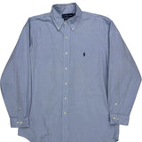 Ralph Lauren Shirt - Large Blue Cotton