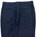 Yves Saint Laurent Trousers - 36W 30L Navy Polyester Blend