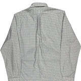 Ralph Lauren Checked Shirt - Medium White Cotton