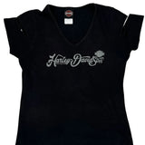 Lancaster Harley Davidson T-Shirt - XL Black Cotton