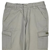 Wrangler Cargo Trousers - 34W 34L Beige Cotton