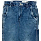 Carhartt Carpenter Jeans - 32W 31L Blue Cotton