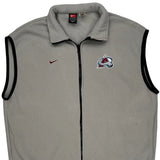 Colorado Avalanche Nike Vest - XL Gray Polyester