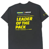 Leader Of The Pack Gildan Nascar T-Shirt - Large Black Cotton Blend
