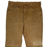 Carhartt Trousers - 32W 32L Brown Cotton