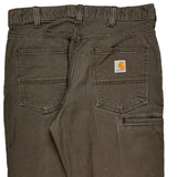 Carhartt Cargo Trousers - 34W 30L Brown Cotton