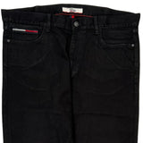 Tommy Hilfiger Denim Slim Fit Jeans - 42W 30L Black Cotton
