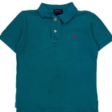 Age 6 Polo By Ralph Lauren Polo Shirt - XS Blue Cotton