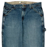 20 Husky Lee Carpenter Jeans - 30W 27L Blue Cotton