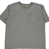 Original Fit Carhartt T-Shirt - 2XL Gray Cotton