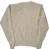 Polo By Ralph Lauren Sweater - Large Cream Cotton