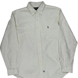 Ralph Lauren Shirt - Large White Cotton