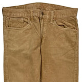 Levis Cord Pants - 34″ Waist Beige Corduroy