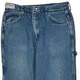 Red Kap Carpenter Jeans - 32W 36L Blue Cotton