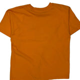 Blank Hanes Single Stitch T-Shirt - Medium Orange Cotton