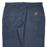 Carhartt Carpenter Trousers - 38W 30L Blue Cotton