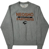 Neosho Panthers Wrestling Champion College Sweatshirt - Medium Grey Cotton Blend