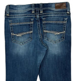 Bke Boot Cut Jeans - 32W US 6 Blue Denim