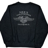 Nees Harley-Davidson Galesburg, Il Harley Davidson Graphic Sweatshirt - Large Gray Cotton Blend