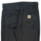 Carhartt Jeans - 36W 30L Black Cotton
