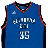 Oklahoma City Adidas Nba Jersey - Large Blue Polyester