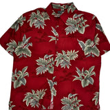 Croft & Barrow Hawaiian Shirt - XL Red Cotton