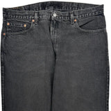 550 Levis Jeans - 38W 30L Black Denim