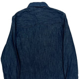 Levis Denim Shirt - Small Blue Cotton