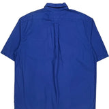 Calvin Klein Jeans Short Sleeve Shirt - XL Blue Cotton