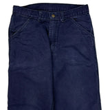 Big Bill Cargo Pants - 33W 30L Navy Cotton