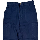 Carhartt Cargo Trousers - 31W 30L Blue Cotton Blend