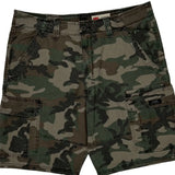 Wrangler Camo Cargo Shorts - 34W 10L Camo Cotton