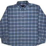 Tommy Hilfiger Checked Shirt - 2XL Blue Cotton