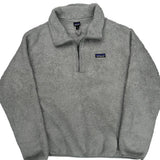 Patagonia 1/4 Zip - 2XL Gray Polyester