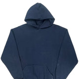 Soft Fade Russell Athletic Hoodie - XL Navy Cotton