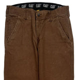 Cat Pants - 31W 32L Brown Cotton