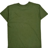 Thrasher Graphic T-Shirt - Large Green Cotton